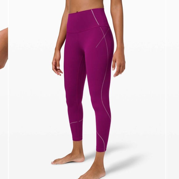 Lululemon Align High-Rise Pant 25"' Deep Fuschia - Picture 1 of 9